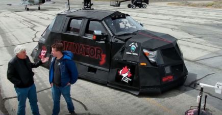 “Dominator 3” Jay Leno “Tests” Storm Chaser Truck