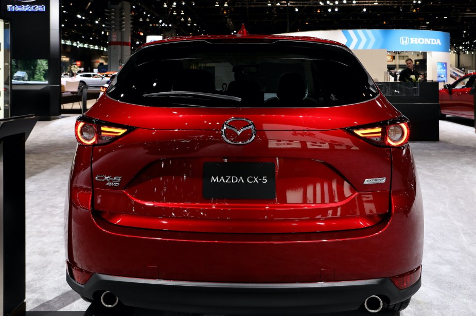 2019 Mazda CX-5 is on display at the 111th Annual Chicago Auto Show at McCormick Place