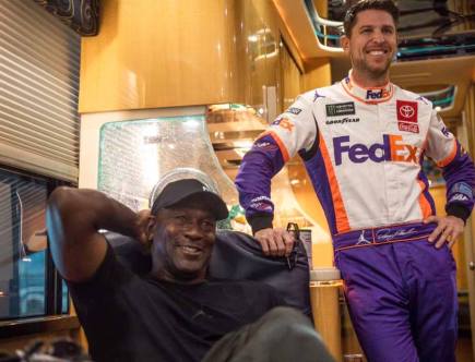 Michael Jordan/Denny Hamlin NASCAR Team Names Bubba Wallace Driver