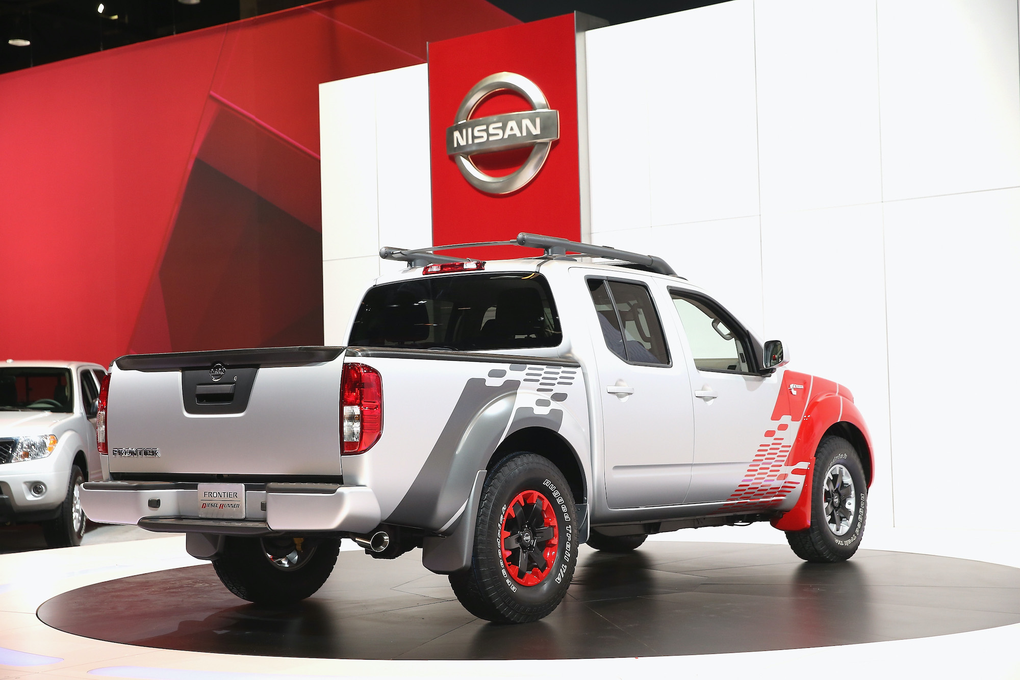 Nissan introduces the Cummins Diesel powered Frontier truck at the Chicago Auto Show