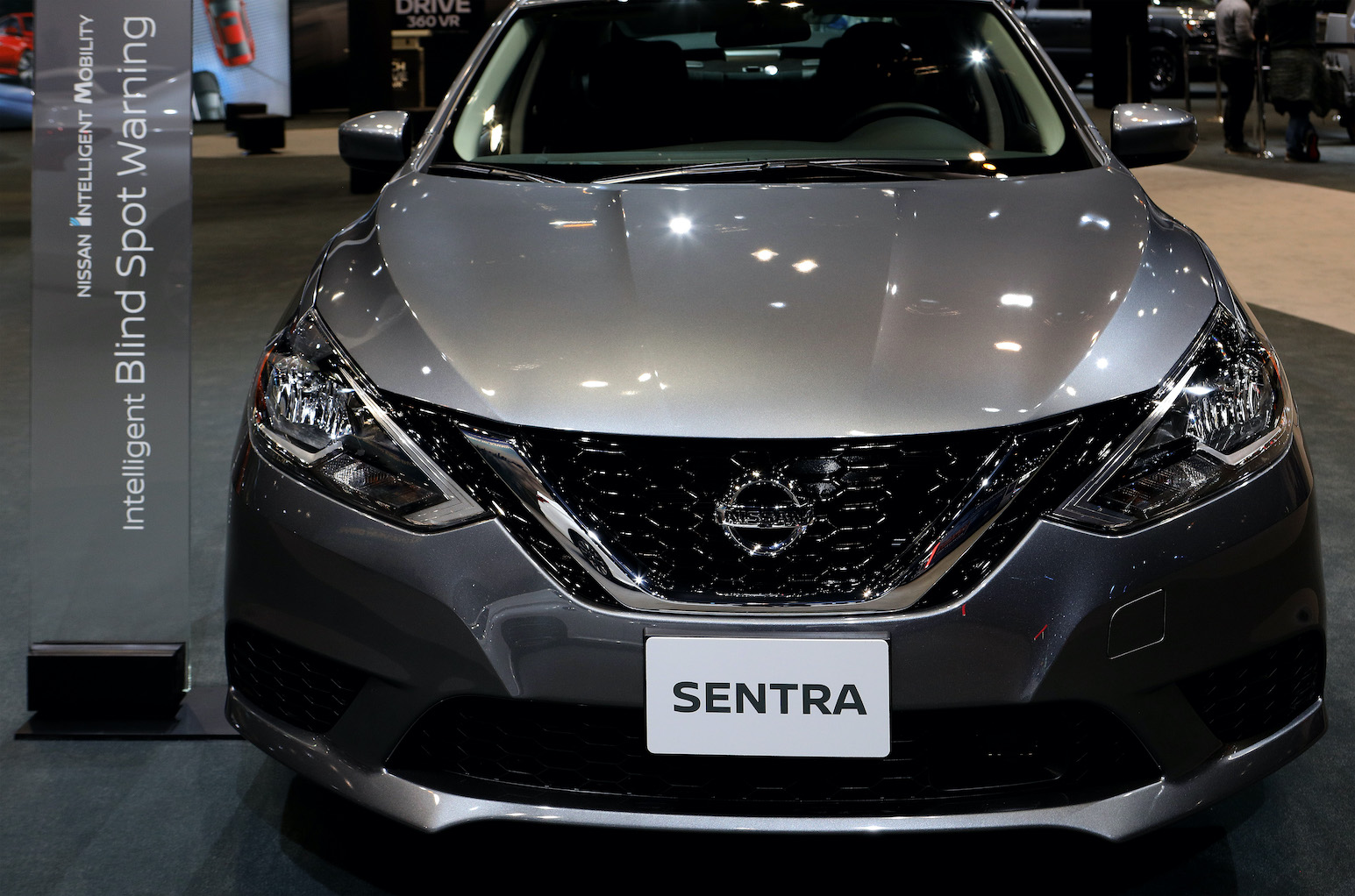 2019 Nissan Sentra is on display at the 111th Annual Chicago Auto Show