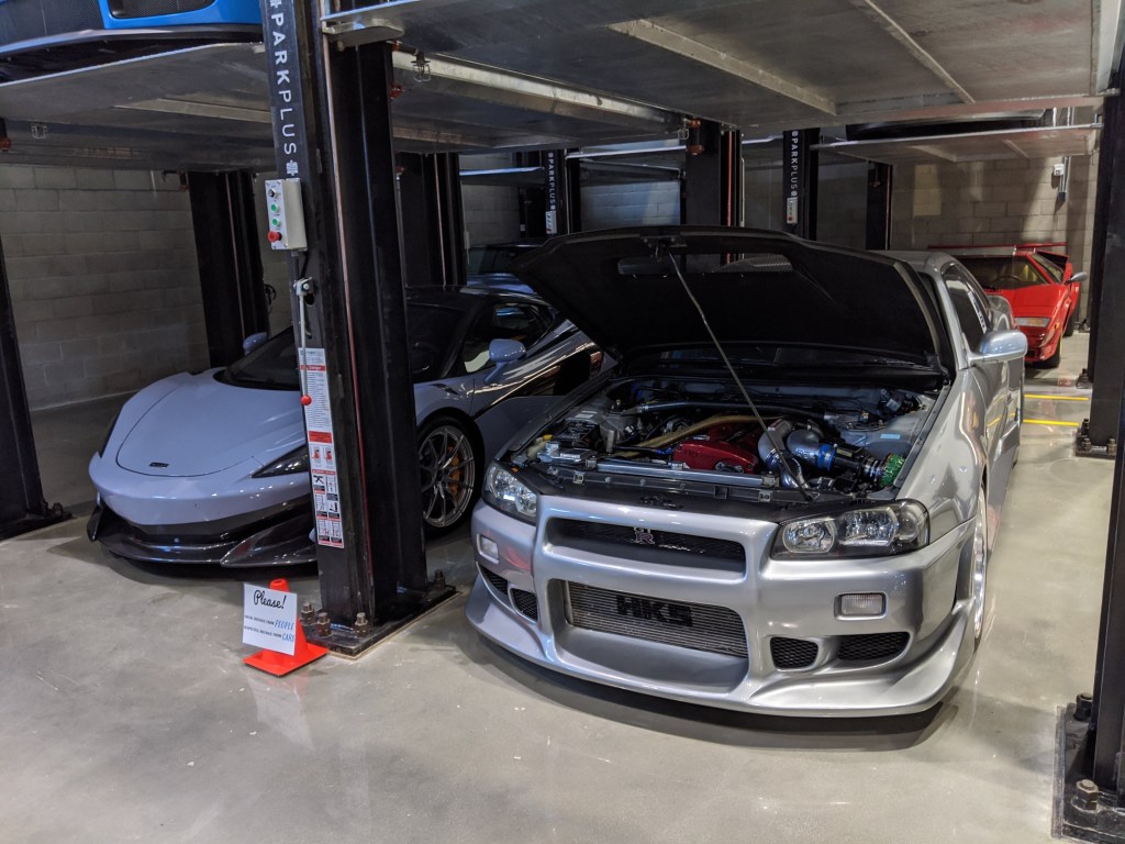 A Paul Walker R34 GT-R Stored at the WCCS Facility |