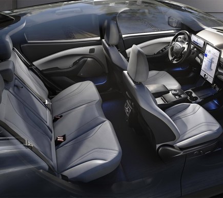 The 2021 Ford Mustang Mach-E Interior Out-Teslas the Model Y