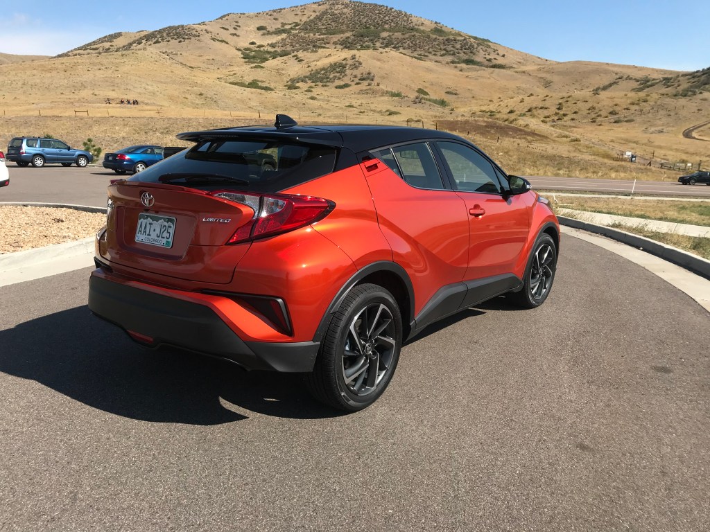 2020 Toyota C-HR rear shot