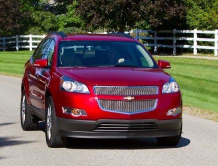 The 2012 Chevrolet Traverse Is the Oldest Cheap SUV You Shouldn’t Ignore