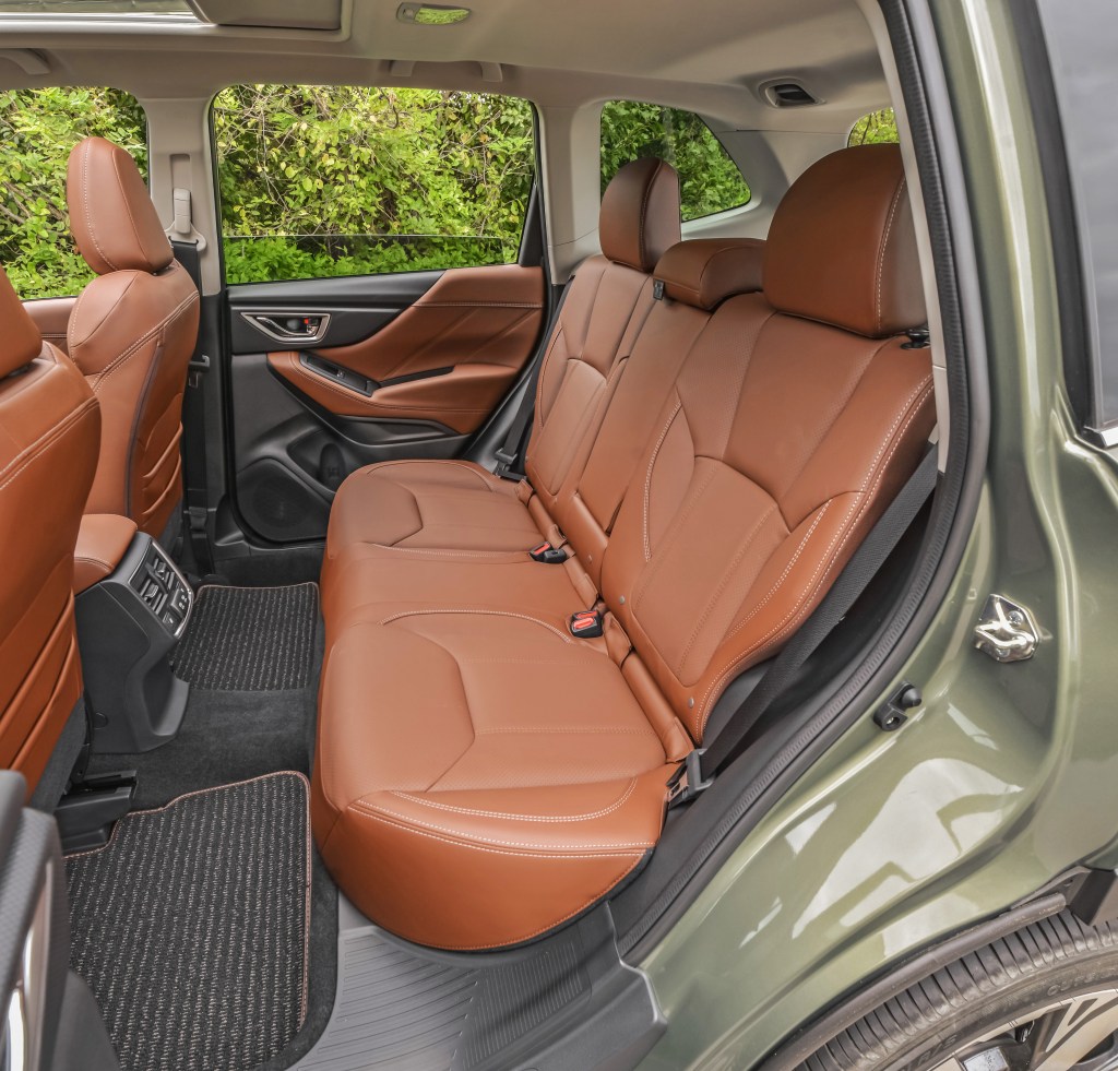 2020 Subaru Forester wide rear door opening