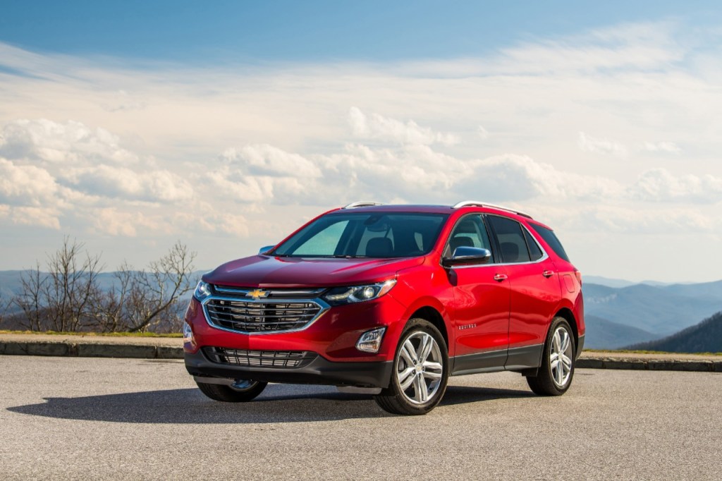 A photo of the Chevrolet Equinox outdoors.