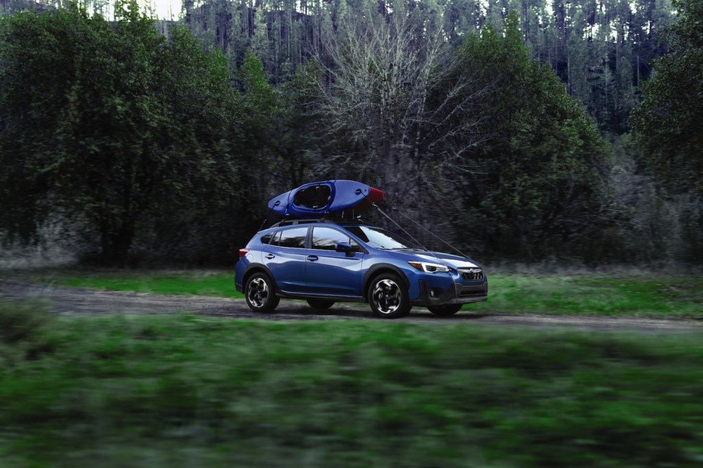 2021 Subaru Crosstrek outdoors