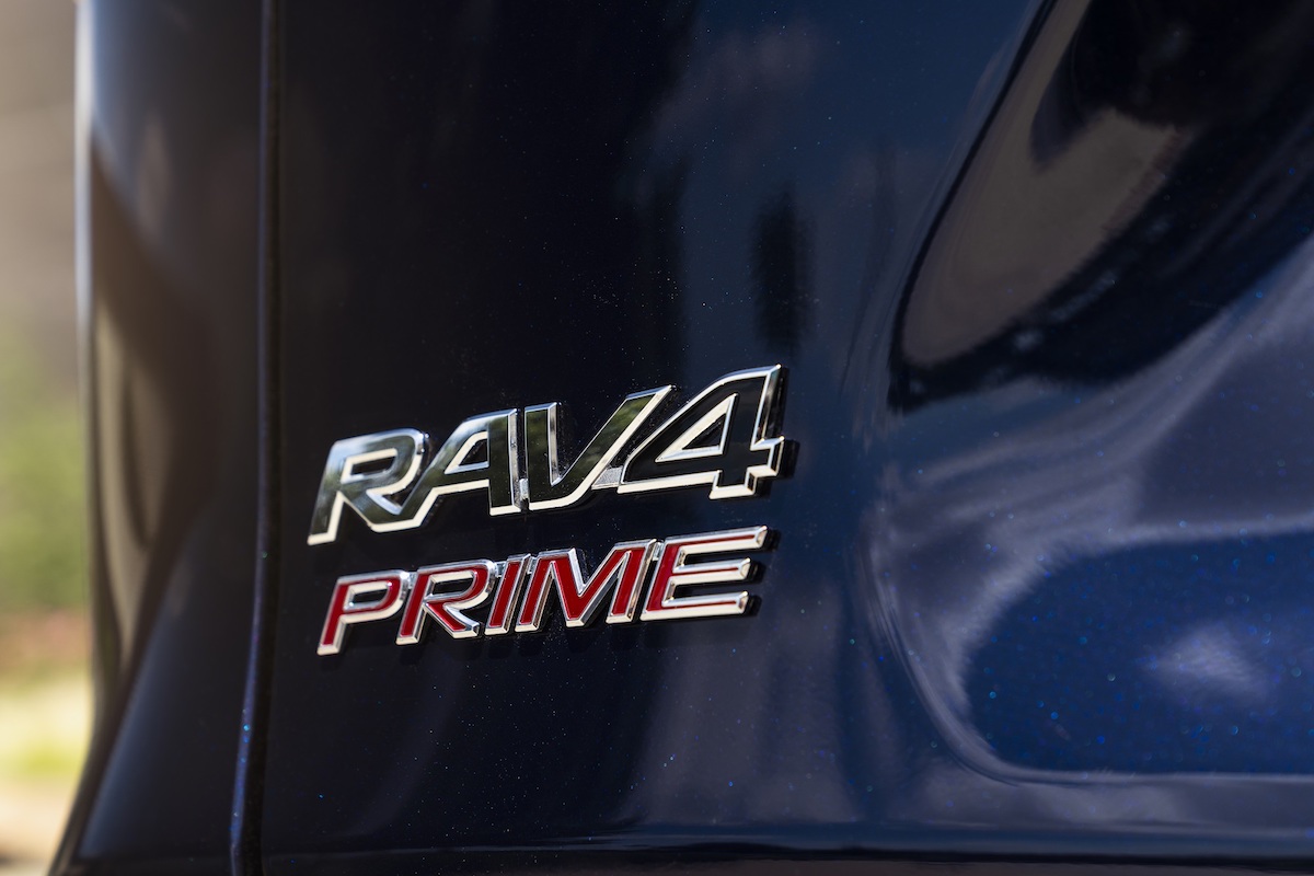 Blue 2021 Toyota RAV4 Prime