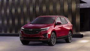 2022 Chevrolet Equinox on display