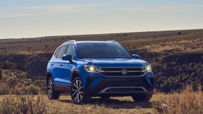The Taos is Volkswagen's newest small crossover.
