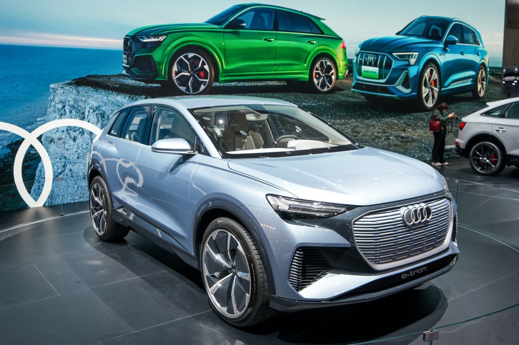 Audi e-tron at Beijing International Auto Show