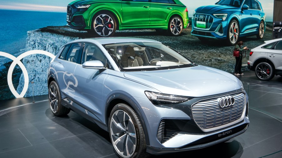 Audi e-tron at Beijing International Auto Show
