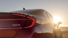 Back of 2021 Sonata Hybrid