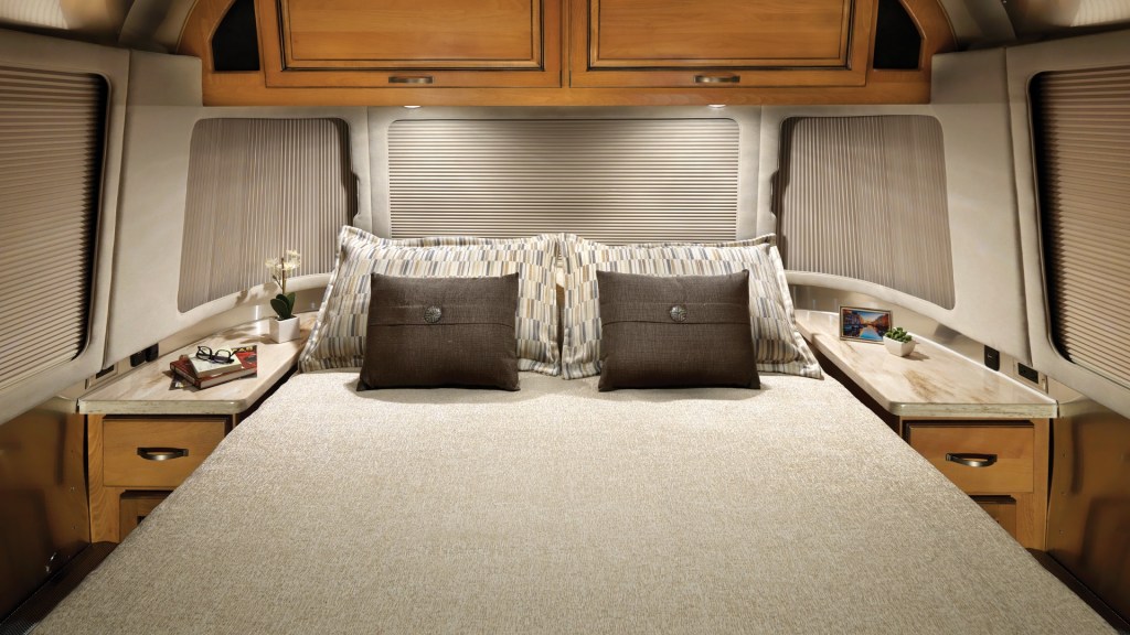 The Classic's master bedroom area.