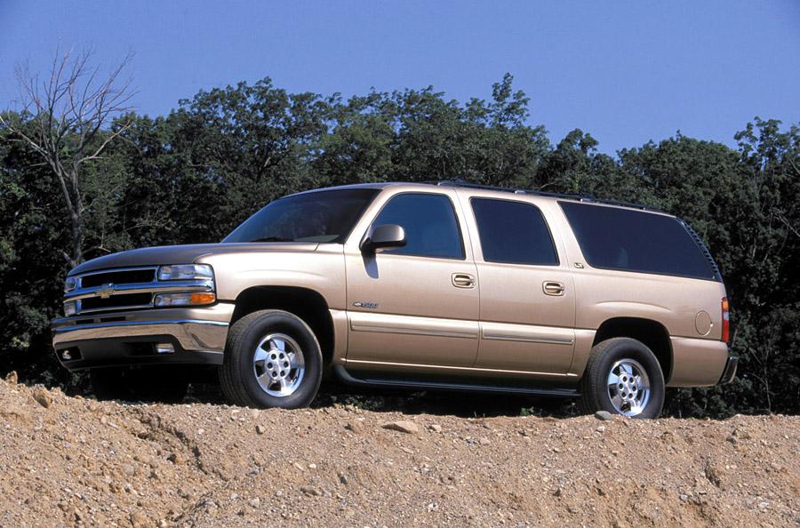 this 2002 Chevy Suburban off-roading shows one reason why these are desirable as a camper conversion.
