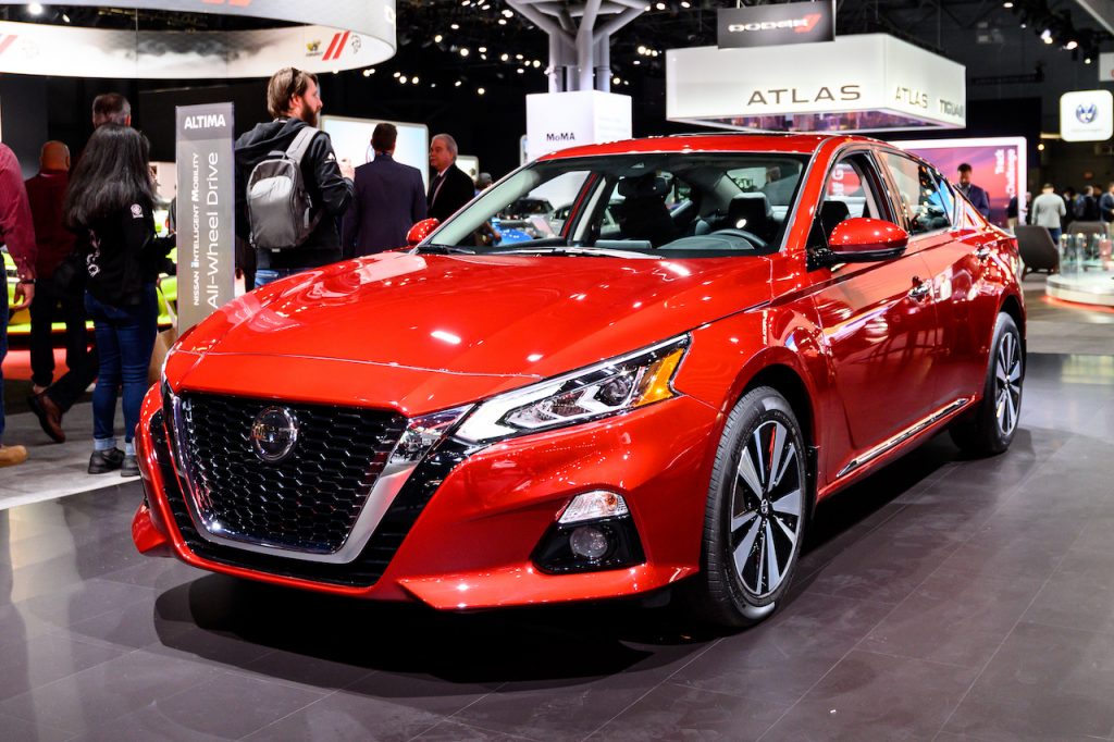 The Nissan Altima is one of the brand's best-selling sedans.