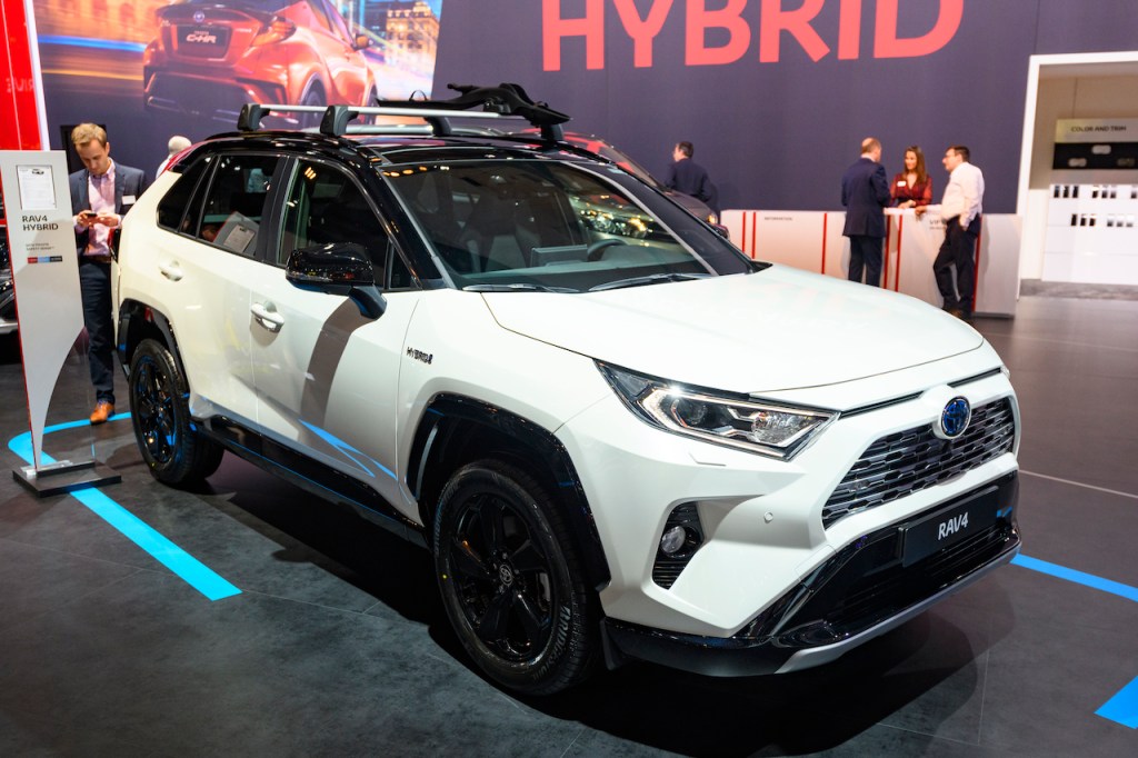The RAV4 is a small and affordable SUV.