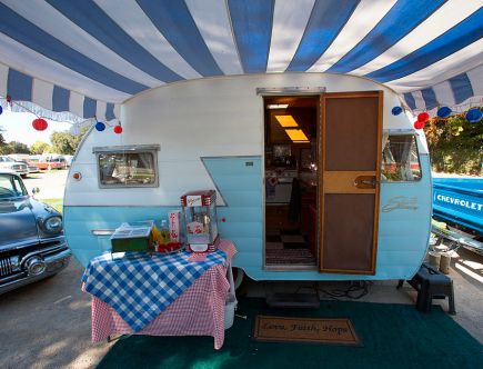 Travel to a Vintage RV Park for a Retro Vacation