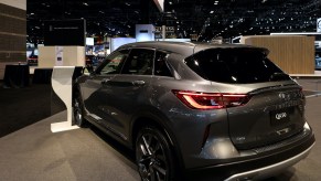 2019 Infiniti QX50 is on display at the 111th Annual Chicago Auto Show at McCormick Place