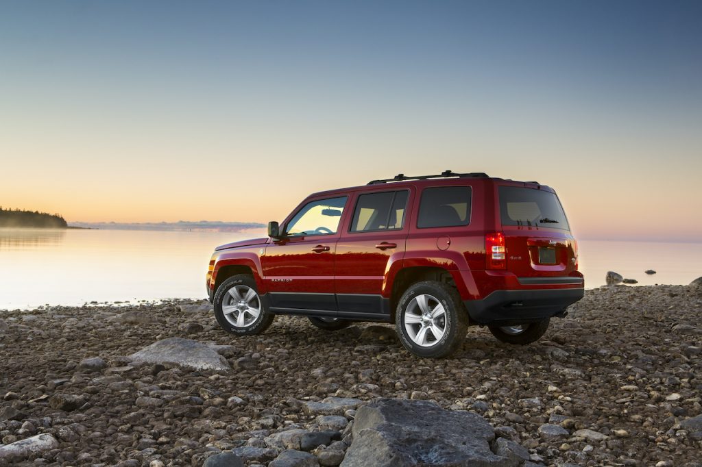 The Jeep Patriot was a small SUV that was discontinued in 2016.