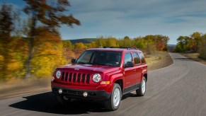 The Jeep Patriot was a small SUV that was discontinued in 2016.