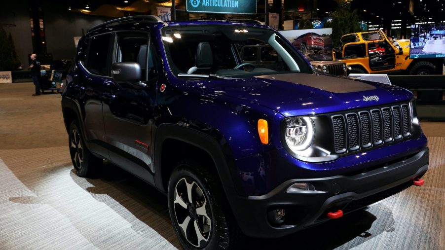 2020 Jeep Renegade is on display at the 112th Annual Chicago Auto Show