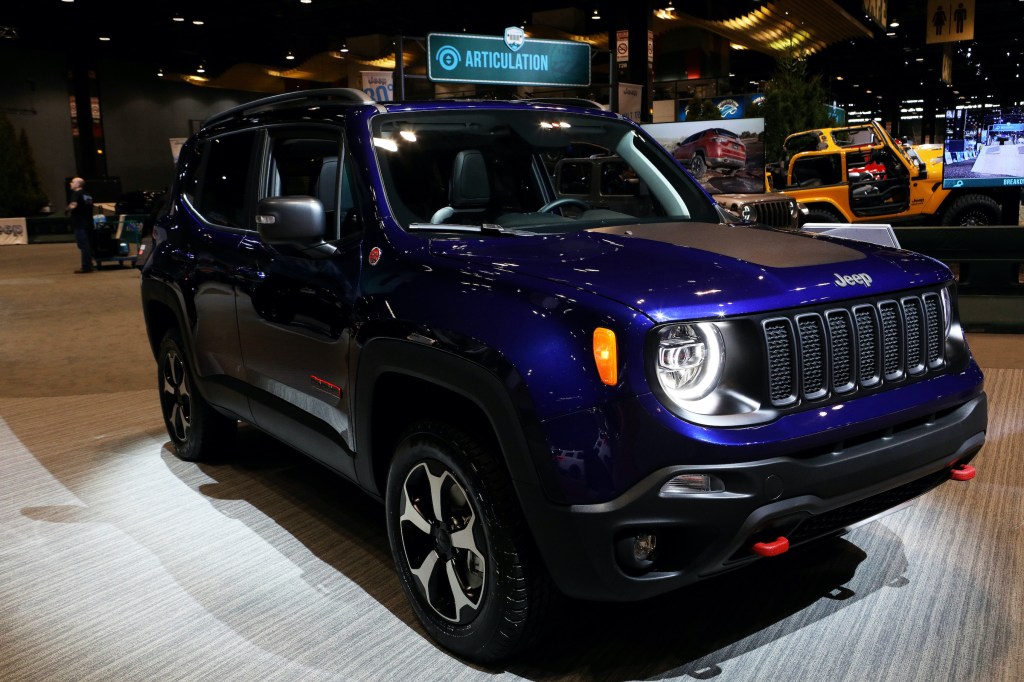 2020 Jeep Renegade is on display at the 112th Annual Chicago Auto Show 
