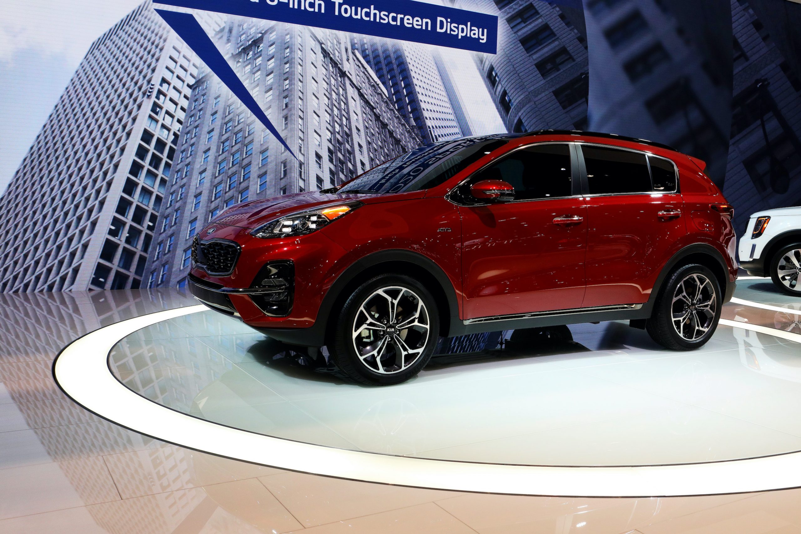 2020 Kia Sportage is on display at the 111th Annual Chicago Auto Show