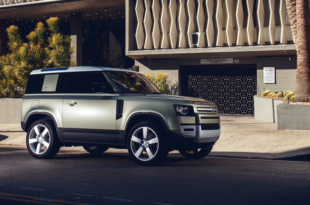 The Land Rover Defender is the brand's newest off-roading SUV.