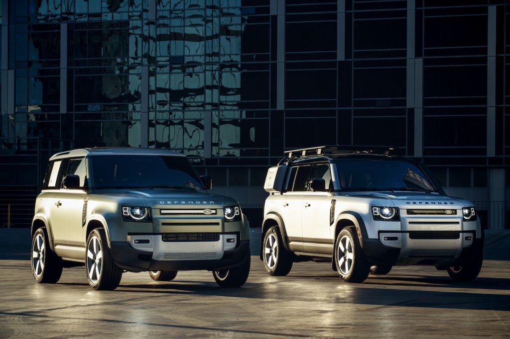 The Land Rover Defender is the brand's newest off-roading SUV.
