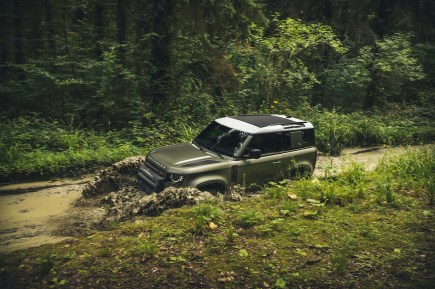 The V8 Land Rover Defender May Get an Engine From an Unusual Source