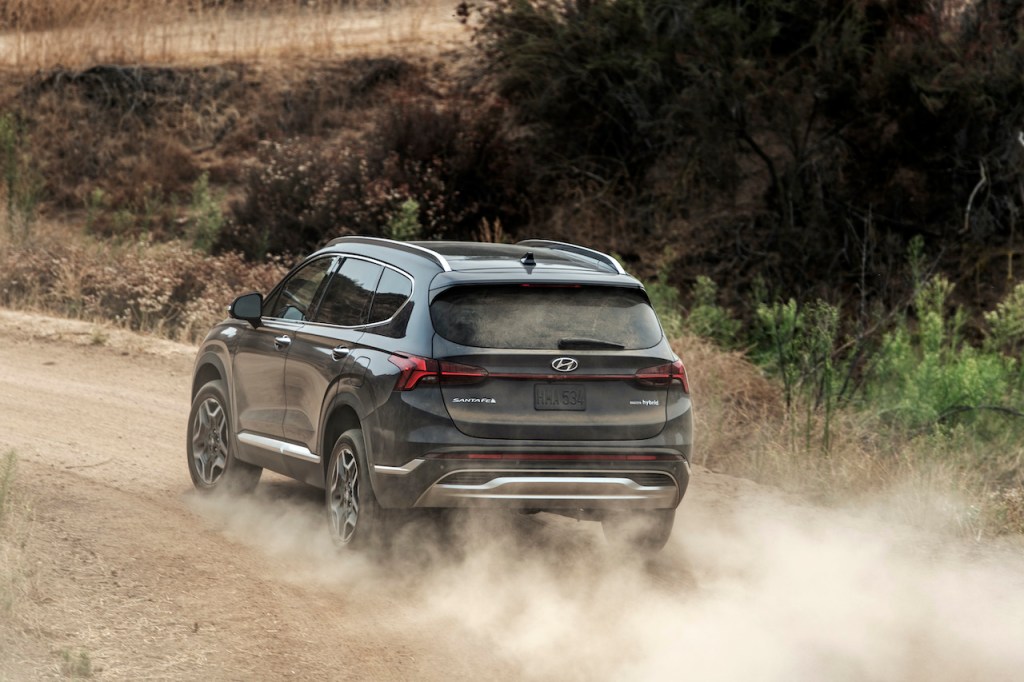 The 2021 Hyundai Santa Fe is the brand's newest SUV.