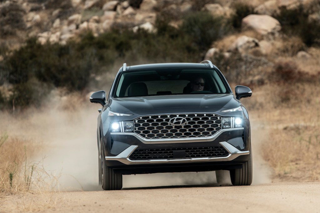 The 2021 Hyundai Santa Fe is the brand's newest SUV.