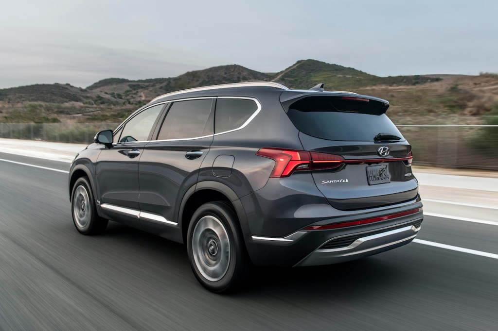 The 2021 Hyundai Santa Fe is the brand's newest SUV.