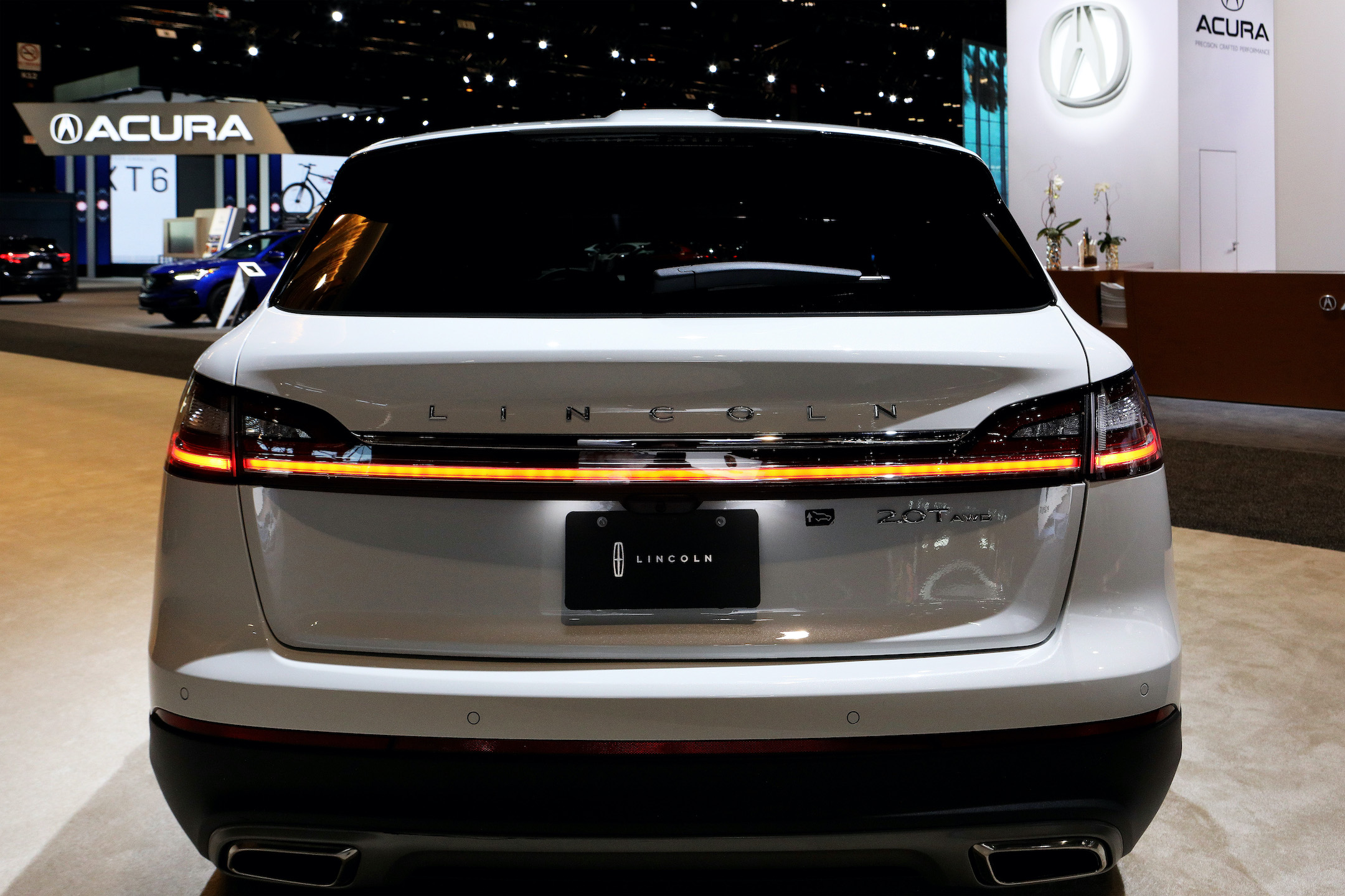 2020 Lincoln Nautilus is on display at the 112th Annual Chicago Auto Show at McCormick Place