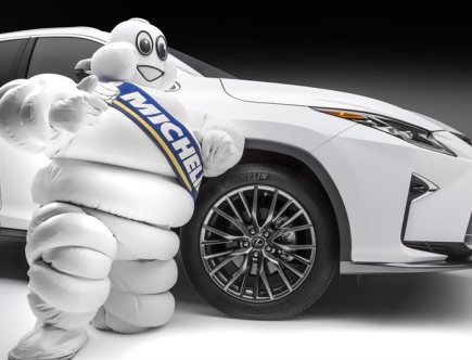 Why is the Michelin Tire Mascot White?