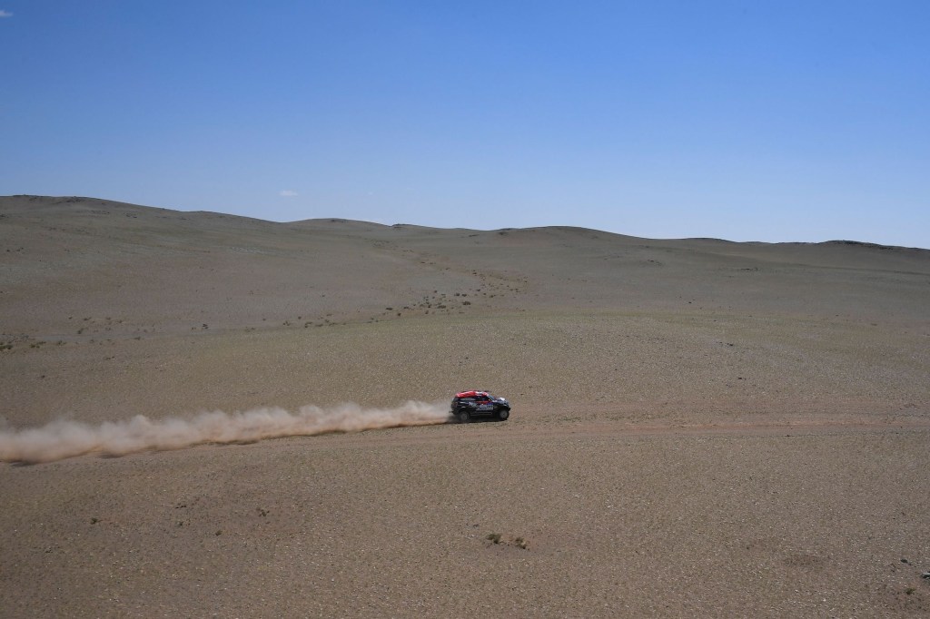 MINI Countryman John Cooper Works Rally during the sixth stage of the Silk Way