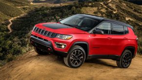 2021 Jeep Compass off-roading