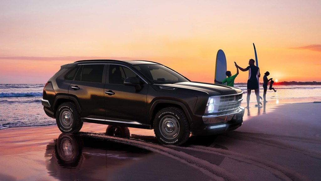 An image of a Mitsuoka Buddy outdoors.