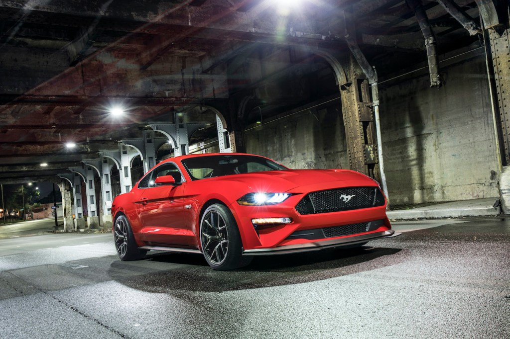 The Ford Mustang GT Performance Pack Level 2 is the best-performing GT model.