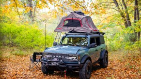 Ford Bronco Overland Concept with roof top tent