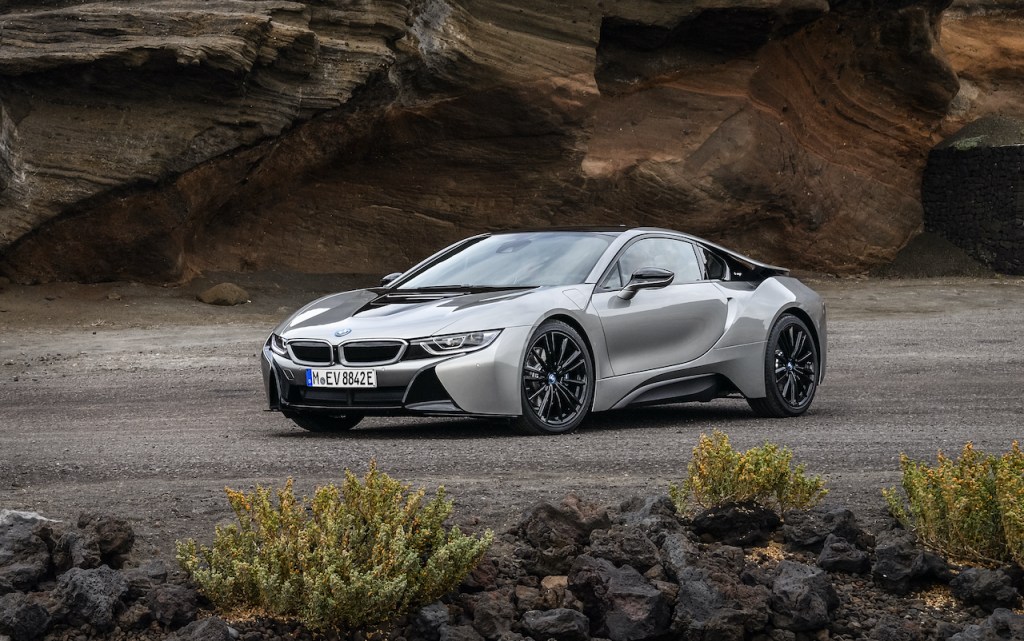 The BMW i8 was BMW's all-electric supercar.