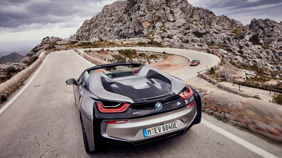 The BMW i8 was BMW's all-electric supercar.
