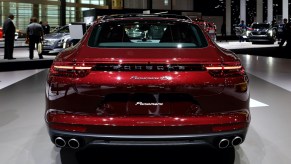 2019 Porsche Panamera 4S is on display at the 111th Annual Chicago Auto Show