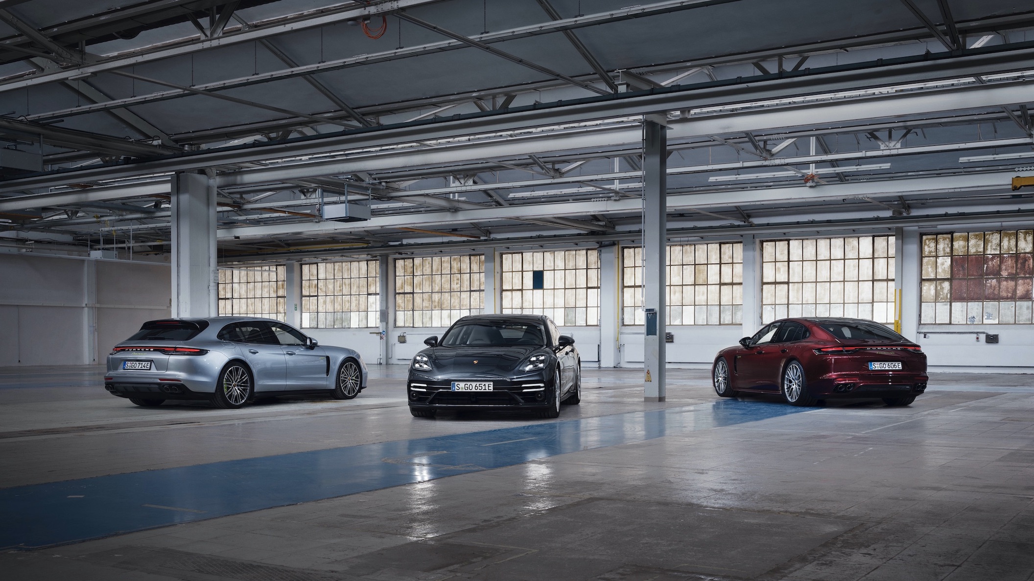 2021 Porsche Panamera line up