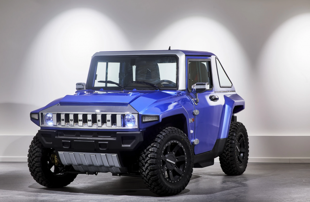 Hummer HX on display