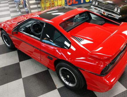 The Very Last Pontiac Fiero Ever Made Is At Auction