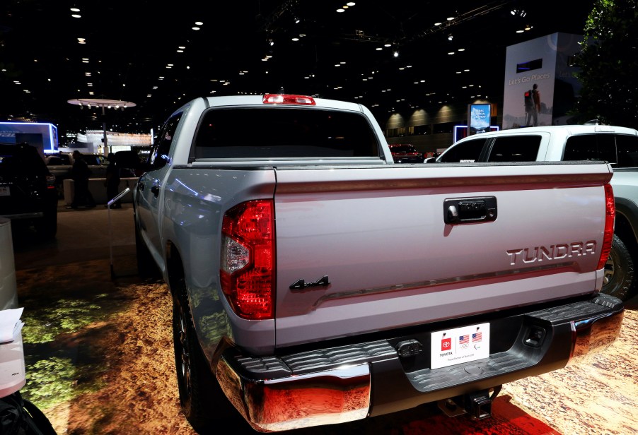 2020 Toyota Tundra Trail Special Edition is on display at the 112th Annual Chicago Auto Show