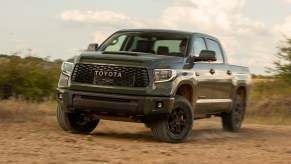 Toyota Tundra off-roading